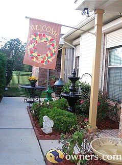 Courtyard View Looking to Rear of Property