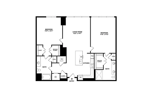 Floor plan B6