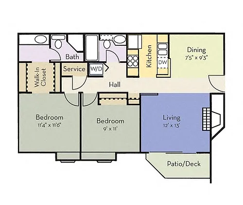 Floor plan Magnolia