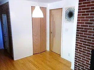 Dining nook and a closet
