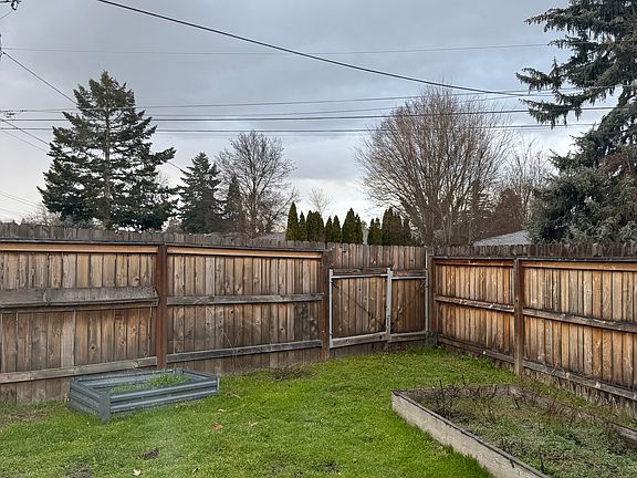 Back yard on NW side