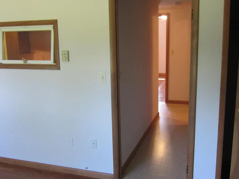 Apt #10 Hallway from Living Room to Kitchen and Bedroom Areas