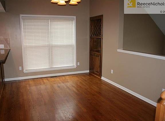 Large eating area with built in cabinet