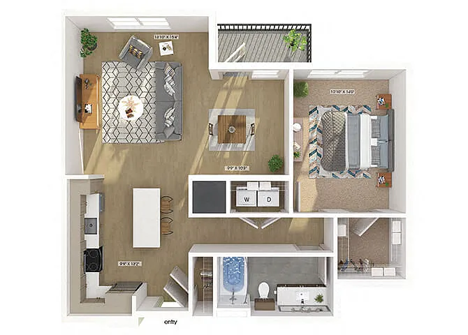 Floor plan A09