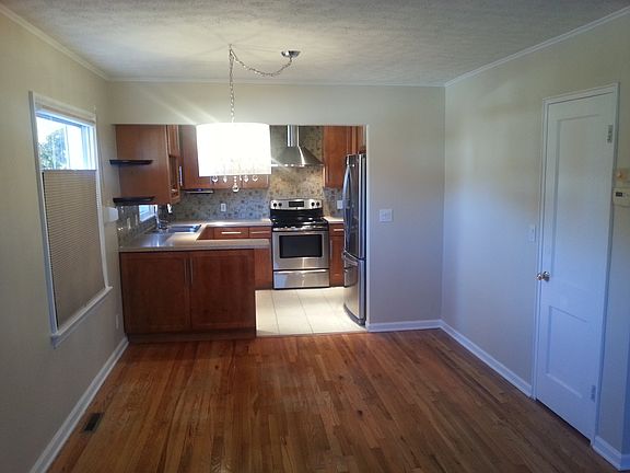Open concept dining and kitchen