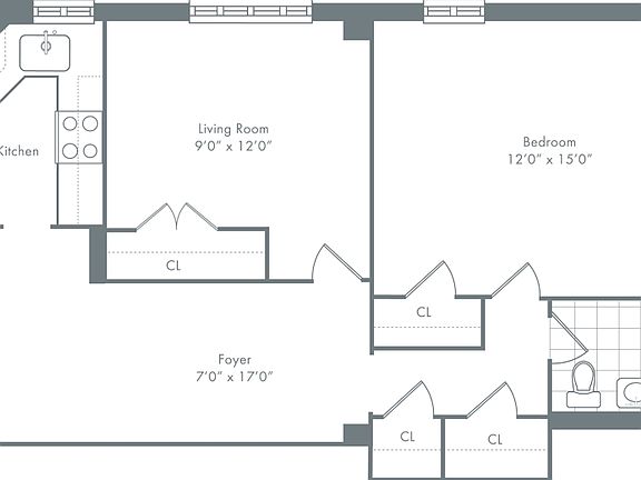 2nd image of 545 E 14th St APT 1D