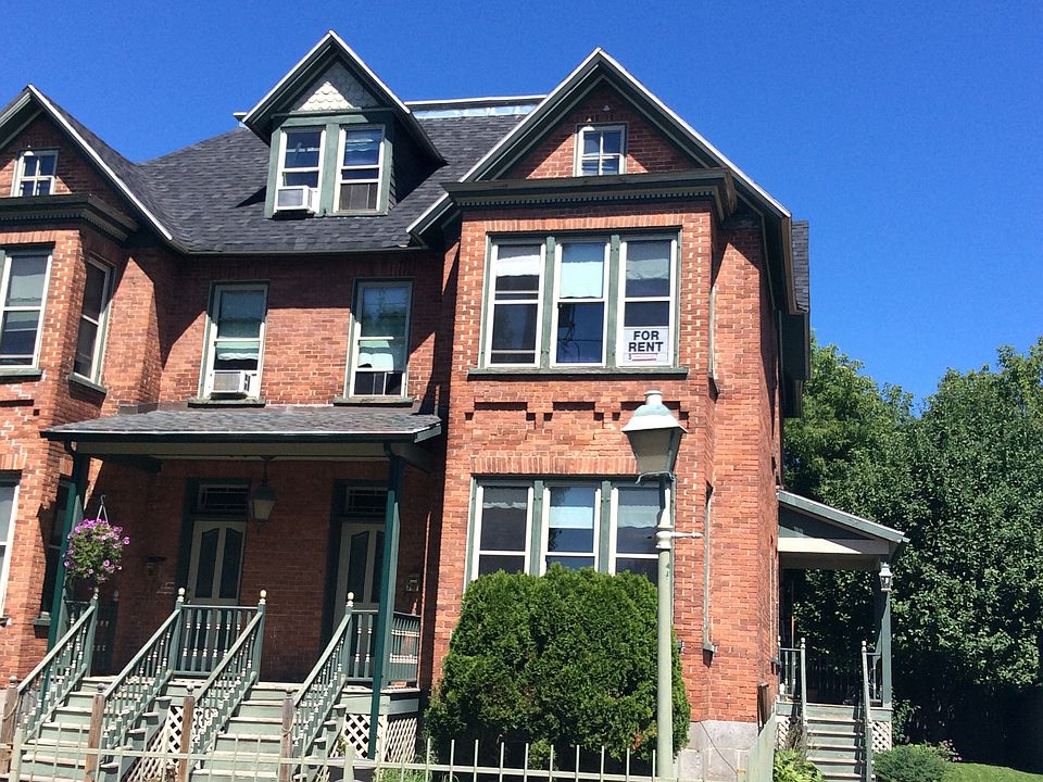 Front of apartment