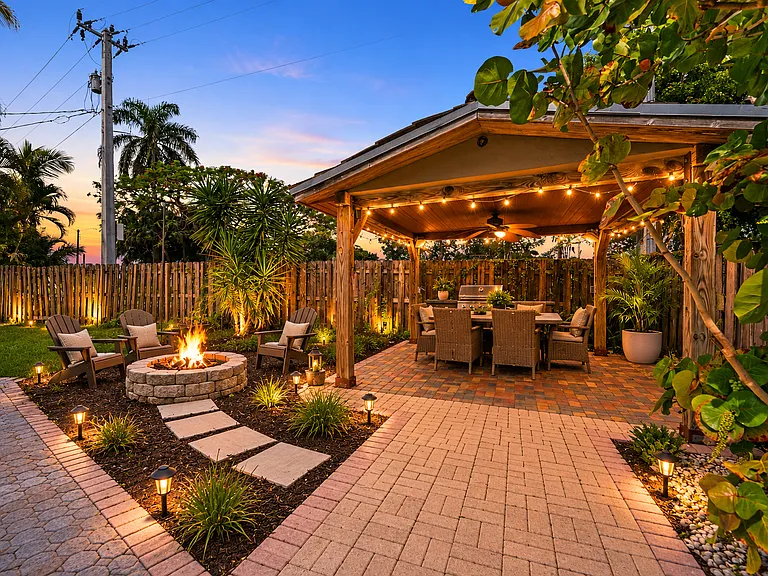 Virtually Staged Gazebo