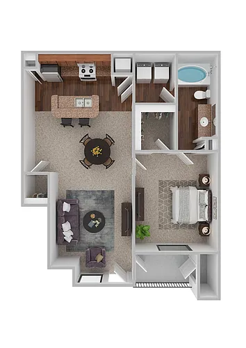 Floor plan 1DC