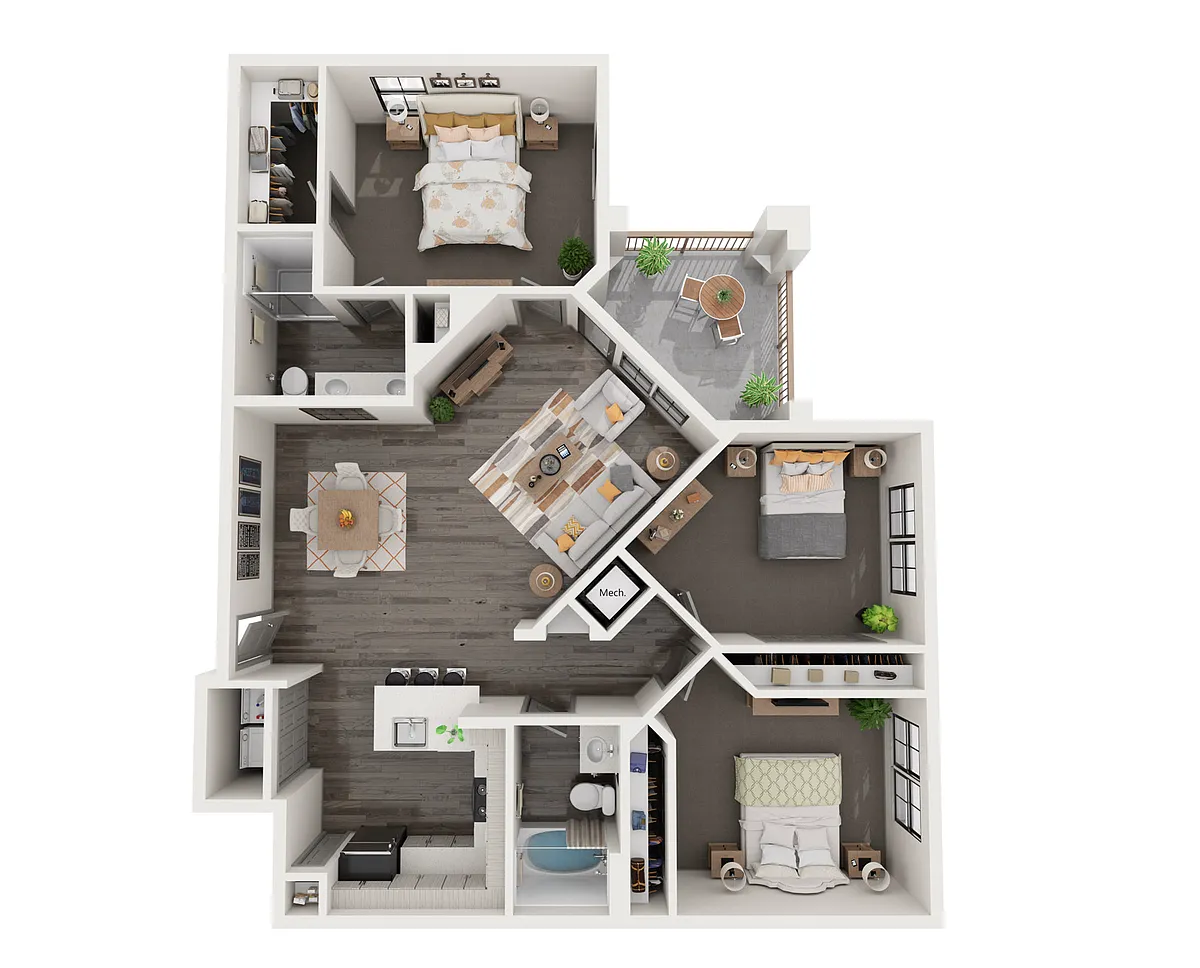Floor plan C2