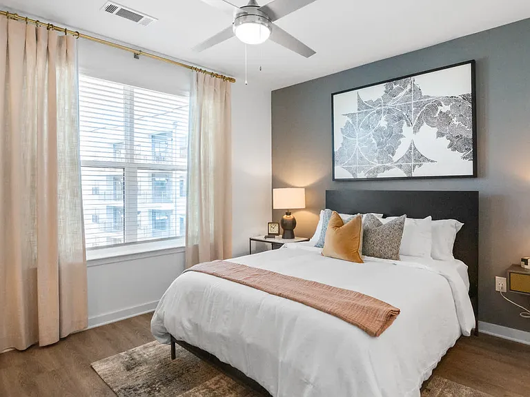 Bedroom with Hard Surface Flooring