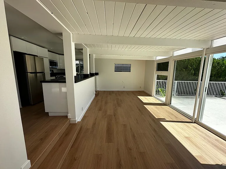 New floors. Ample natural light.