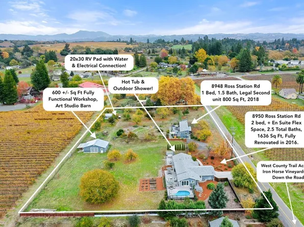 8950 - 8948 Ross Station Road, Sebastopol, CA 95472