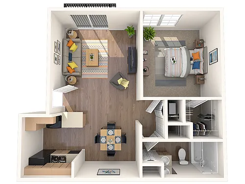 Floor plan Columbine