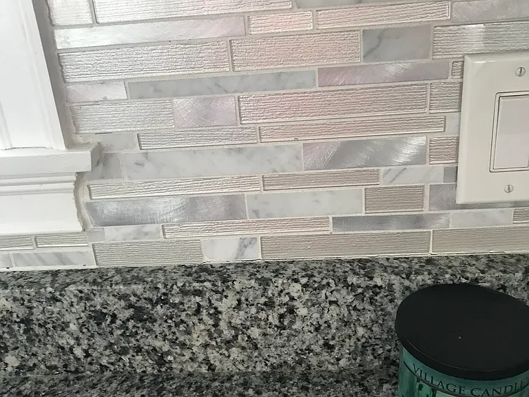 Beautiful backsplash.