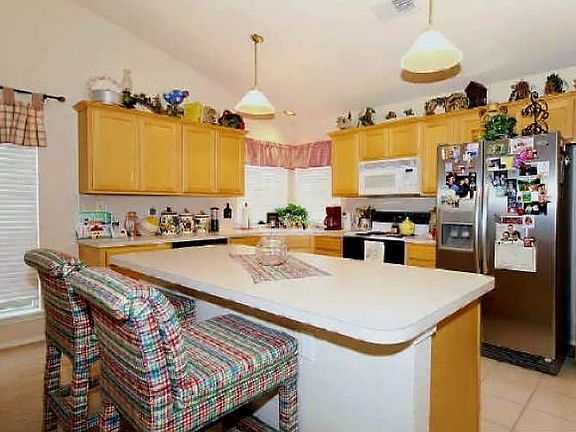 Kitchen View From Living