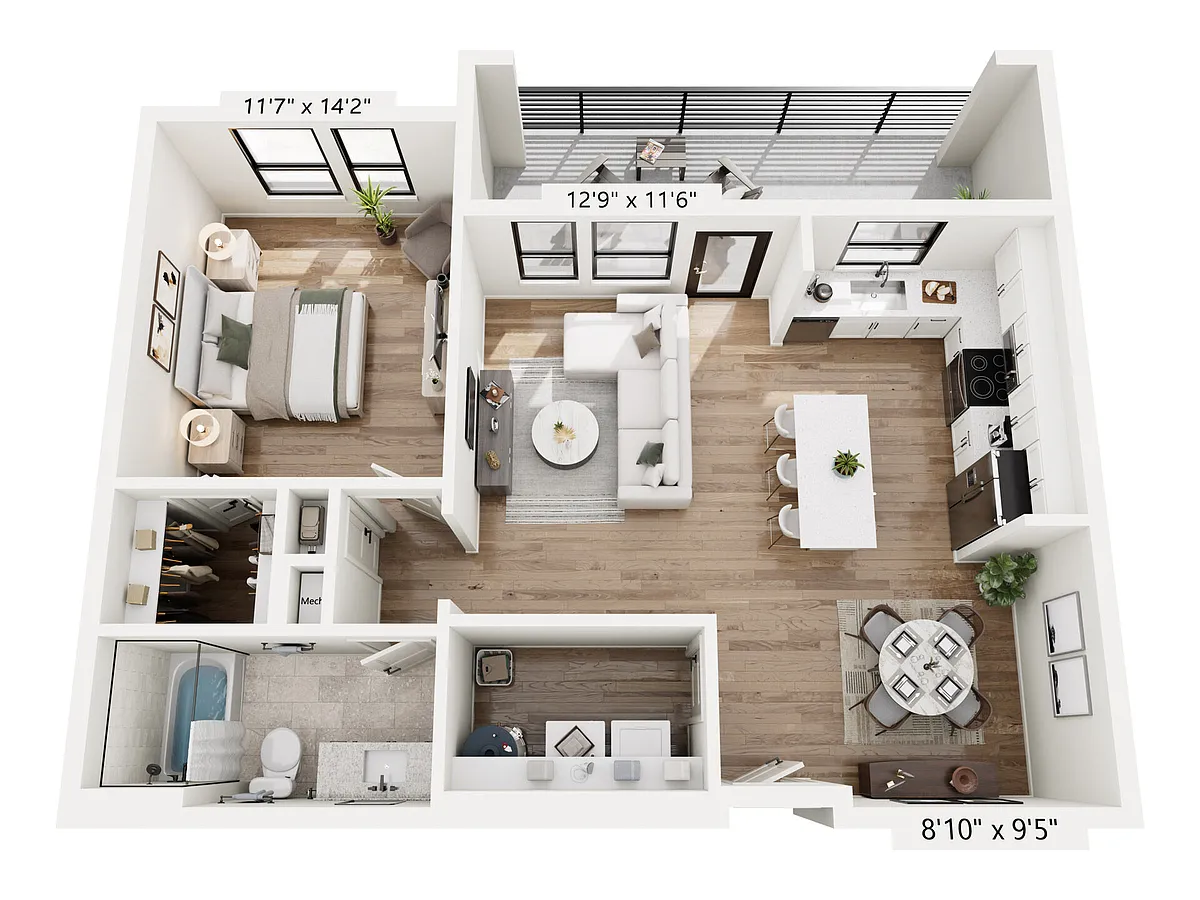 Floor plan A1