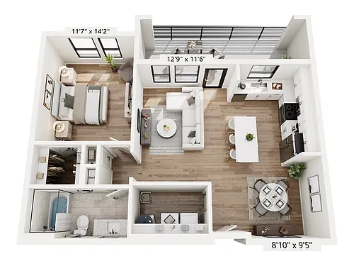 Floor plan A2