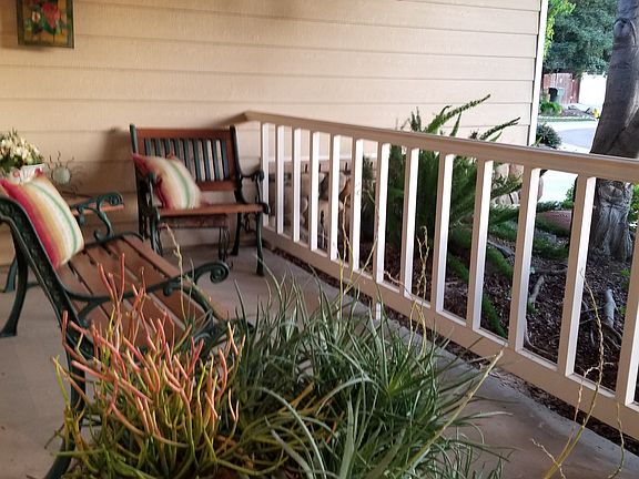 Front patio area