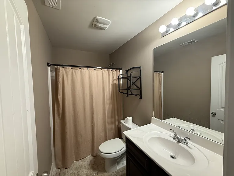 Shared bathroom