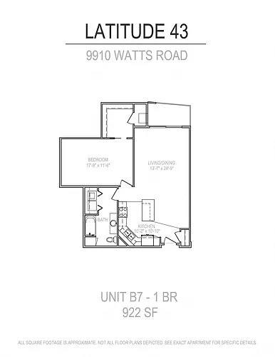 Floor plan B7