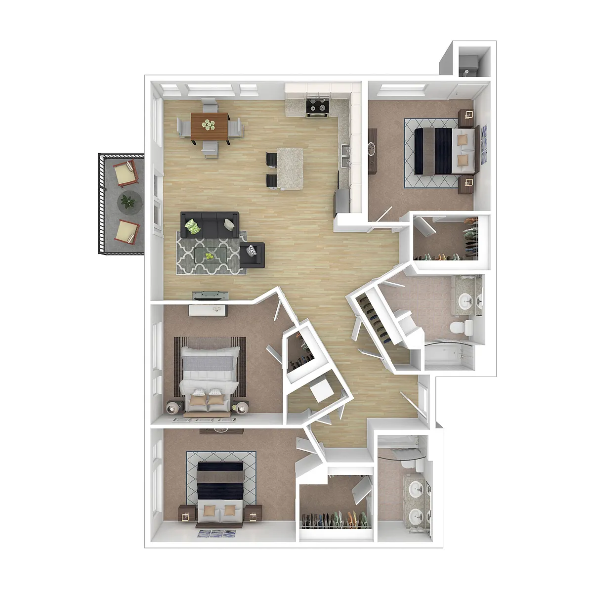 Floor plan G