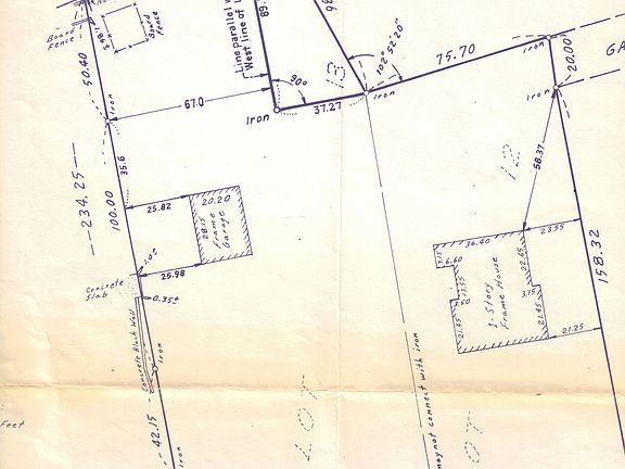 Lot 12 and 13 Survey