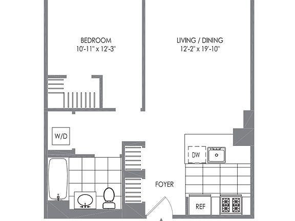 2nd image of 43-25 Hunter St #638-E