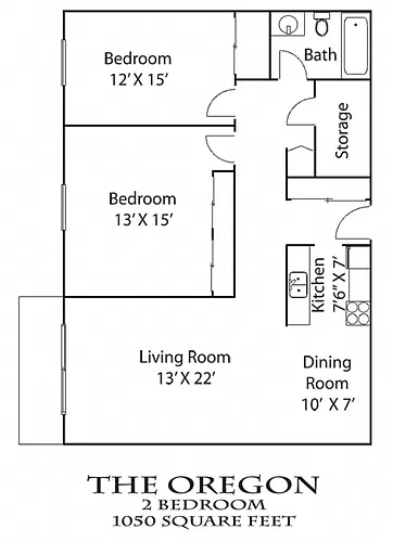 Floor plan Oregon