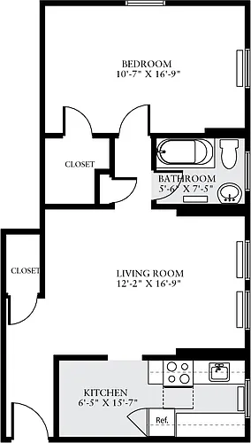 Floor plan 603