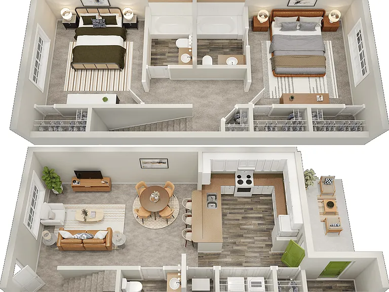 Alexander Crossing Apartments & Townhomes — Photo 38