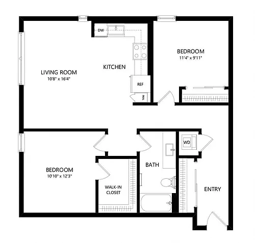 Floor plan B1