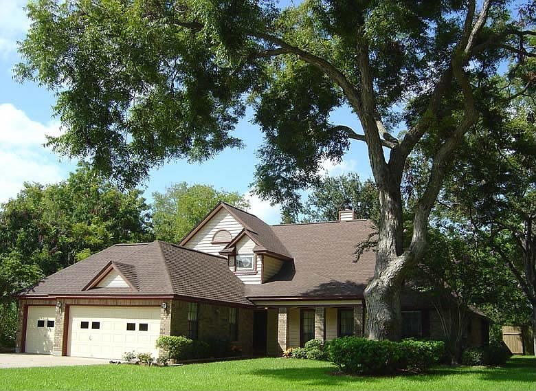 Beautiful treed lot and landscaping