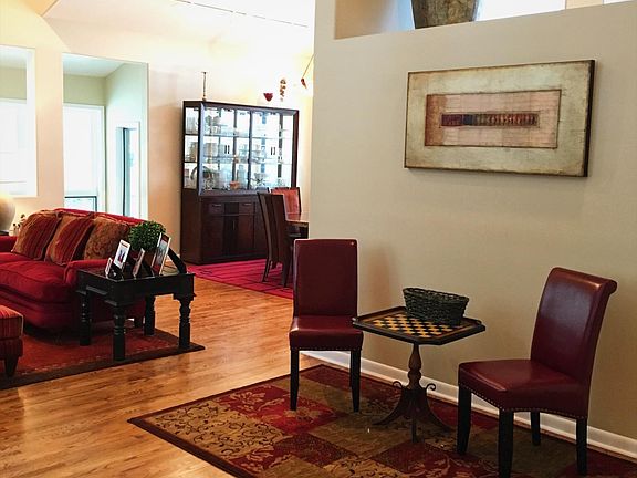 Entry hall, living room and dining room are open to one another and perfect for entertaining.