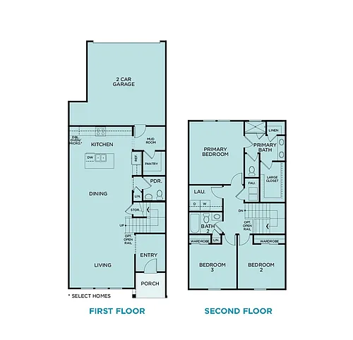 Floor plan Osprey