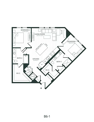 Floor plan B61