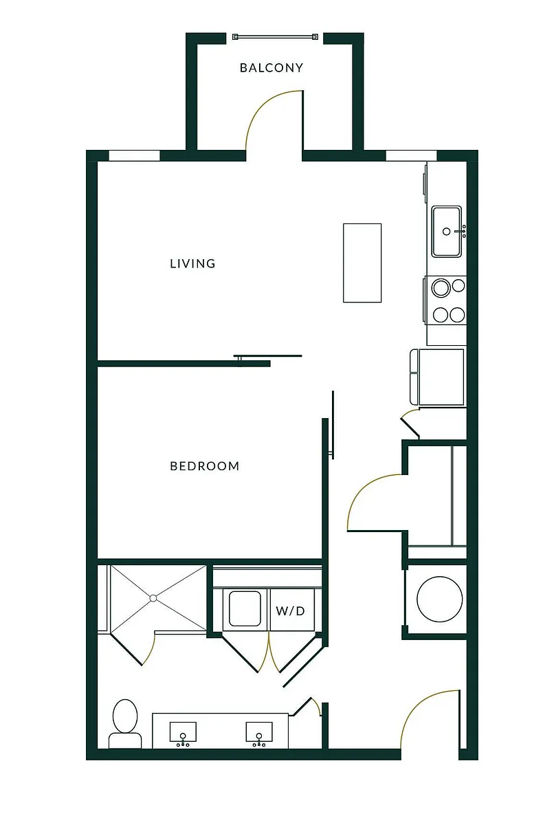 Floor plan S1D