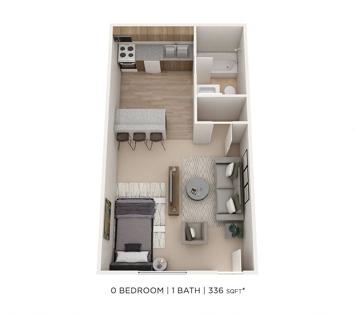 Floor plan Studio