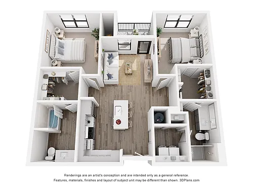 Floor plan Crestone Peak