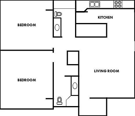2x2 w Balcony 2x2 w Balcony