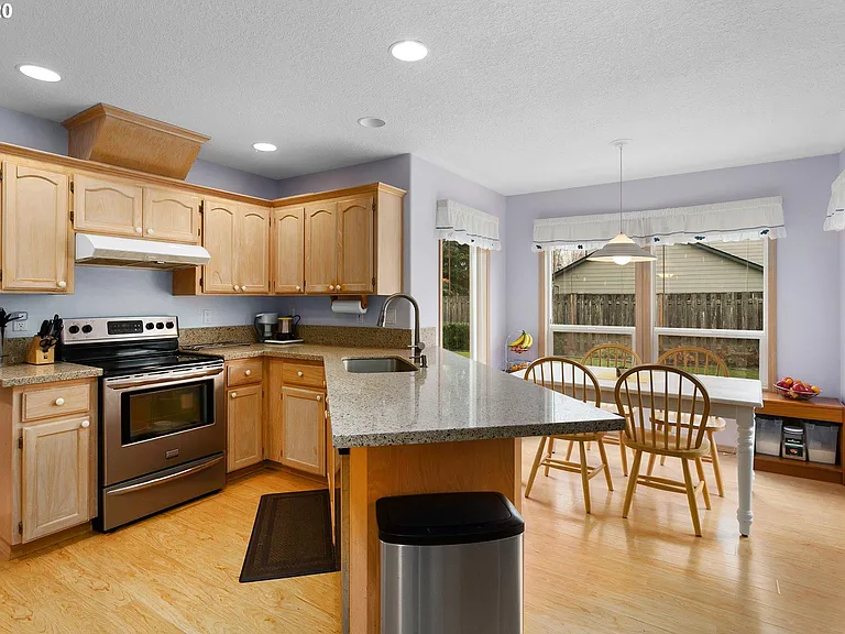 Dining area 2 by Kitchen nook