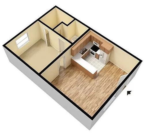 Floor plan The Blue Ridge