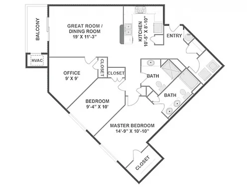 Floor plan Gleneagle