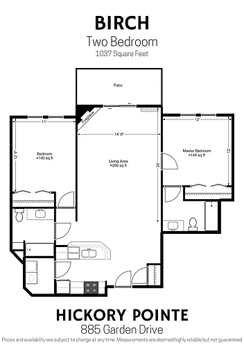 Floor plan Birch