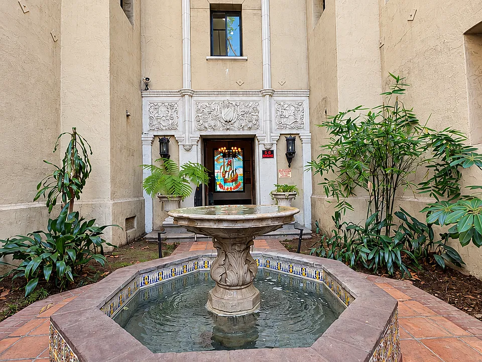 Spanish Charm Along Sunset Boulevard