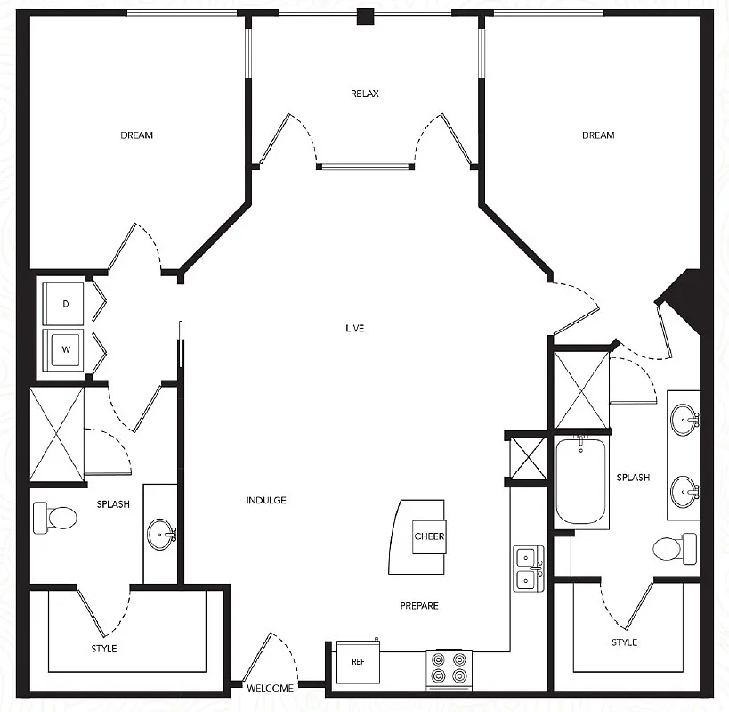 Floor plan B4
