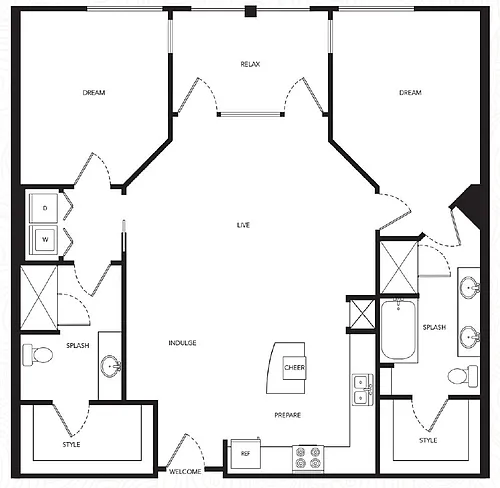 Floor plan B4