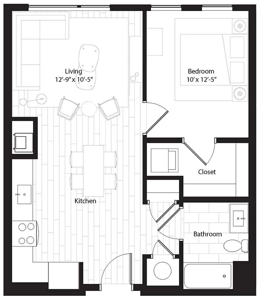 Floor plan A1.B
