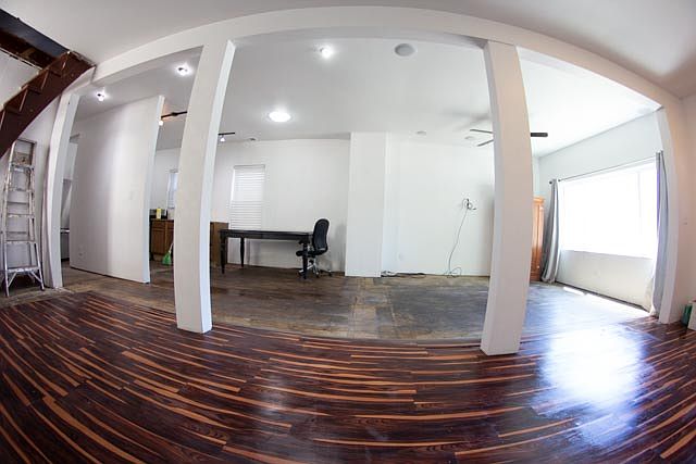 Middle of front room