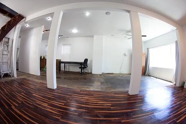 Middle of front room